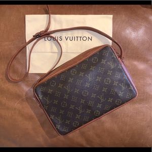 COPY - Louis Vuitton Monogram Crossbody Bag - Brown and Tan